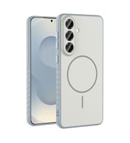 Coverzone Samsung Galaxy A17 ?le Uyumlu Kamera Lens Korumal? K?l?f Magsafe Uyumlu Kablosuz ?arj �zellikli Tea Silikon Telefon K?l?f? Siyah