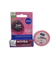 NIVEA BÖĞÜRTLENLİ DUDAK BAKIM KREMİ HEDİYE HOBBY EL KREMİ 20 ML