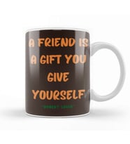 Friendship Quotes DAY ideas LOVE Gift Robert Louis Kupa Bardak Porselen