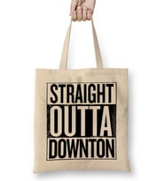 Straight Outta Downton Abbey Bez Çanta Uzun Saplı