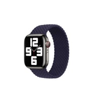 Apple Watch 38mm Uyumlu Kordon Hasır Örgü Esnek KRD-32 Small Kayış