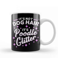 Poodle Mom Design Kupa Bardak Porselen