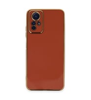 Xiaomi Redmi Note 12s Kılıf Volet Silikon - Kırmızı