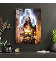 Kişiye Özel Metal Poster afiş 40x30cm