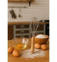 Paslanmaz Çelik Çırpıcı 30 cm