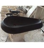Sipahi Marble Bazalt Siyah Çakıl Lavabo