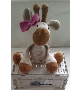 Amigurumi Oyuncak Zürafa (B.Krem)