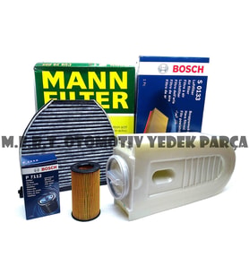 Mercedes W204 C250 Cdı Dizel Filtre Bakım Seti (2009-2014)