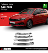 Fiat Egea HB Krom Kapı Kolu 8 Prç. 2020 Üzeri