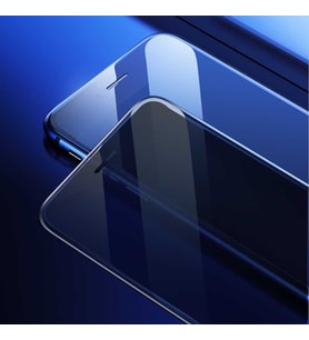 Uyumlu Model Apple iPhone 6 Anti-Dust Privacy Hayalet Full Ekran Koruyucu (Siyah)