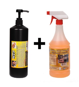 Granürlü El Temizleme Kremi ( Sabunu ) 1 kg & Susuz Motor Temizleyici Konsantre (1/5) 1 Litre