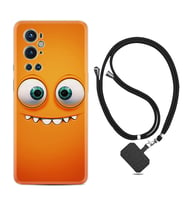 Tecno Spark 9 Pro Kılıf Silikon Boyun Askılı İpli Desenli Silikon Dişlek 1615