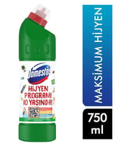Domestos Çamaşır Suyu 750 ml Maksimum Hijyen Dağ Esintisi Yoğun Kıvamlı 86906378