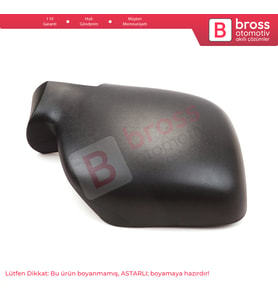 Renault Kangoo 2008-2013 için Sağ Yan Dış Ayna Kapağı 7701068842