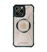 Apple İphone 13 Pro Max Kılıf Prag Magneticsafe Kapak - Koyu Yeşil