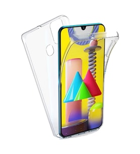 Samsung Galaxy M21 Uyumlu Kılıf Zore Enjoy Kapak (Renksiz)