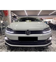 Vw Polo R Line Tampon Ön Flap Seti 2017 + Piona Black , Abs Plastik