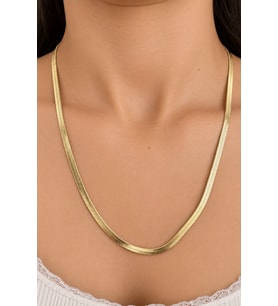 Milano Ezme Gold Zincir Kolye