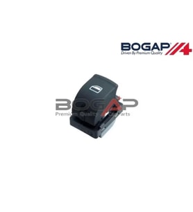 4F0959855A Cam Açma Anahtarı Tekli - Audi A3-A6-Q7-Rs6