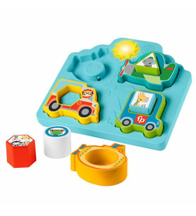 Fisher-Price Sesli ve Işıklı Arabalar Puzzle HRP31
