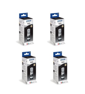 103 Ecotank L3150 4'lü Orjinal Mürekkep 65ml.*4 Adet 146 664 0201 Uyumlu