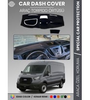 Ford TRANSİT V363 (2014-2019) ÜST 3 GÖZLÜ MODEL Torpido Örtüsü Ön Göğüs Koruma
