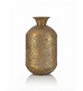 PANALI PNL-MG118 M METAL DEKORATİF VAZO 38 x 22 cm
