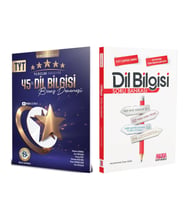 Bilgi Sarmal TYT Dil Bilgisi Yıldızlar Yarışıyor Deneme ve AKM Dil Bilgisi Soru Bankası Seti 2 Kitap