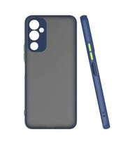 Coverzone Tecno Pova 4 ile uyumlu K?l?f Hux Kapak ??k ve Dekoratif Model Toz Kir ve Darbelere Kar?? Koruma Y�kseltilmi? Kenarlar ile Ekstra Koruma Lacivert