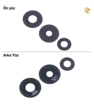 Xiaomi Redmi Note 14 5G Uyumlu Kamera Lensi Kamera Camı Lens Camı Arka Kamera Camı Camera Lens Glass