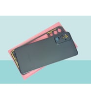 Samsung Galaxy M23 Uyumlu FULL KASA Arka Kapak Batarya Kapağı - SİYAH