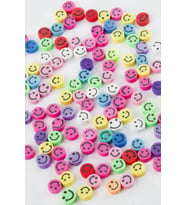 Emoji Fimo Boncuk 100 Adet