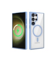 Samsung Galaxy S23 Ultra Uyumlu Kılıf M-safe Wireless Şarj Özellikli Silikon Zore Ege Kapak