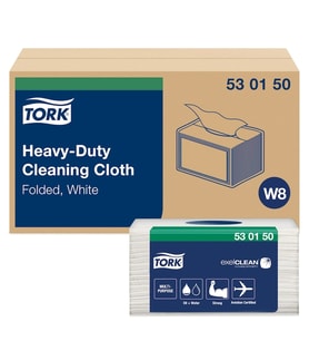 Tork Nonwoven Ağır Kirler İçin Beyaz Temizlik Bezi 45'li 8 Paket