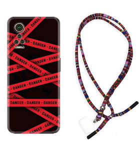General Mobile GM 21 Pro GM 22 Pro Plus Kılıf Boyun Asklı Rasta Silikon Danger 1372