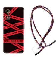 General Mobile GM 21 Pro GM 22 Pro Plus Kılıf Boyun Asklı Rasta Silikon Danger 1372