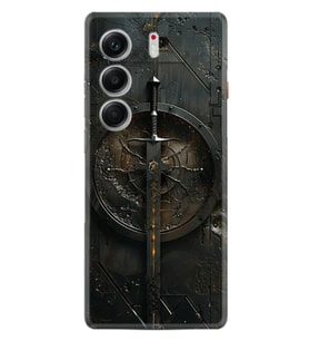 Camon 40 4G Kılıf Boutique Baskılı Resimli Sword Pcode -051