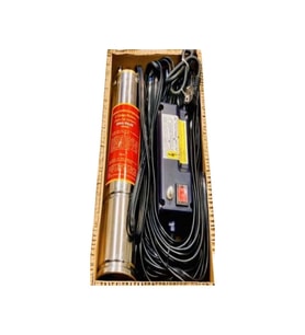 VRM-P 200 2 HP 220v 25 mt. Kablolu & Panolu Bronz Yağ Çemberli Dalgıç Pompa Çıplak Motoru