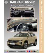 HYUNDAI TUCSON NX4 (2021-2024) Torpido Örtüsü Ön Göğüs Koruma Torpido Koruma Tam Uyum Uv Koruma