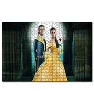 Cakapuzzle  Beauty and The Beast Dan Stevens  Puzzle Yapboz MDF (Ahşap) (120 Parça)