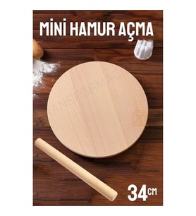 34 Cm Merdaneli Hamur Açma Masası 715494