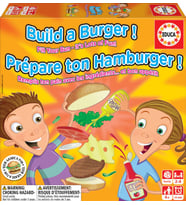 Educa Build A Burger Bir Hamburger Yapın Çocuk Kutu Oyunu - 4 Yaş Üzeri