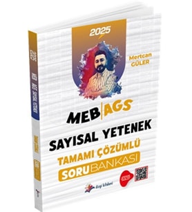 2025 MEB AGS Sayısal Yetenek Tamamı Çözümlü Soru Bankası Dizgi Kitap