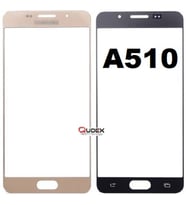 Samsung A5 2016 A510 Dokunmatik Okalı Ön Cam Lens Orjinal Kalite (Altın)