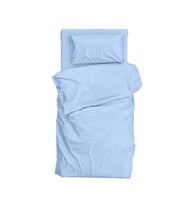 Royam Almira Tek Kişilik İşçi Şantiye Ekonomik Fitted Nevresim Takımı 160 x 240 (Mavi)