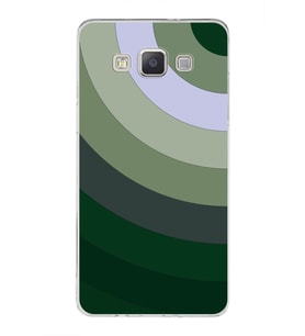 Samsung Galaxy A5 (2015)  Kapak Renk Cümbüşü Tasarımlı Şeffaf Silikon Kılıf