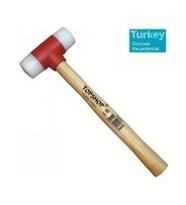09463 Ağaç Saplı Plastik Tokmak 40 mm
