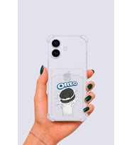 iPhone 16 Kartlıklı OREO Desenli Kılıf