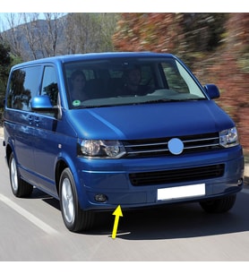 VW Transporter T6 2010-2015 Ön Tampon Sağ Sis Farı Kapağı 7E5807490A
