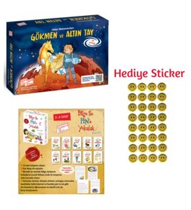 GİZEMLİ BAHÇE 3.SINIF GÖKMEN ve ALTIN TAY 10'LU HİKAYE - BİLGE İLE FEN'E YOLCULUK 10'LU HİKAYE SETİ